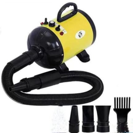 Efficient-2800W-Blaster-Dog-Hair-Dryer-4-Nozzle-attachments-For-Professional-Groomers-and-Pet-Owners